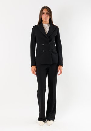 MESANGE, TAILLEUR GIACCA DOPPIO PETTO SET - Blazer - nero