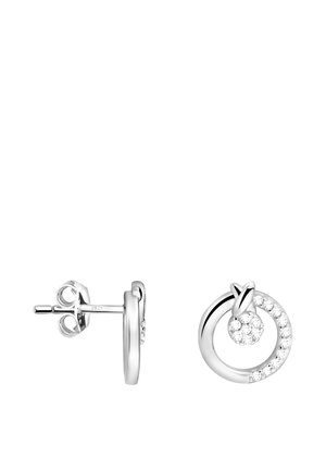 STECKER CIRCLE - Orecchini - silver coloured