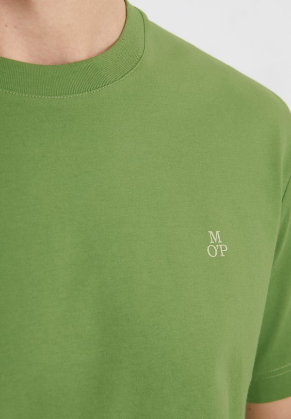 SHORT SLEEVE LOGO CREWNECK - Basic T-shirt - spring fern3