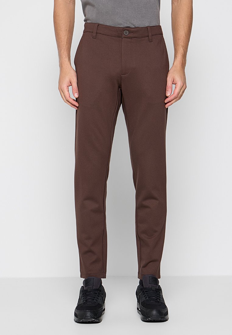 INDICODE JEANS Chino donkerbruin