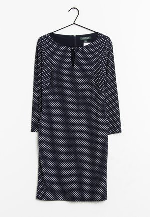 Gebreide jurk - blue