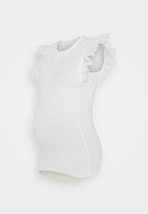 MLMAYA - T-shirt z nadrukiem - snow white