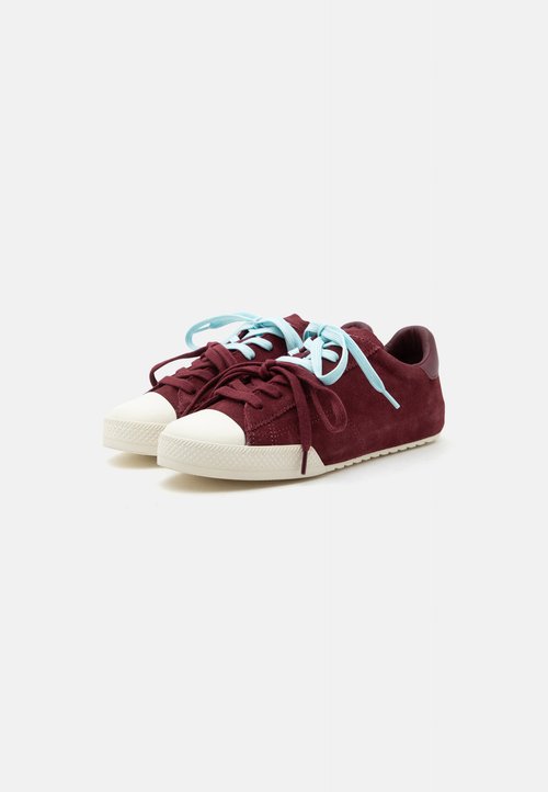 Converse CHUCK TAYLOR LO - Zapatillas - deep bordeaux/rained out/egret — foto 2
