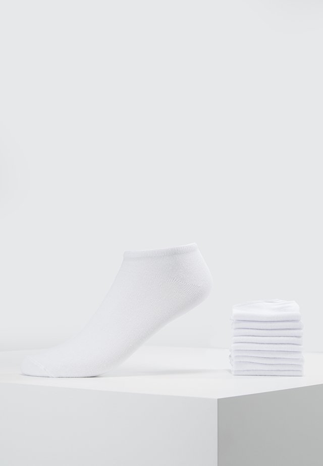 ONLINE ESSENTIAL SNEAKER 10 PACK UNISEX  - Socken - white