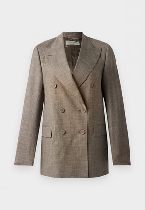 OFFICINE GENERALE SANDRA - Blejzer - gingerbread/ecru