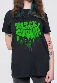 Paradiso Clothing SABBATH GRAFFITI - Print T-shirt - black