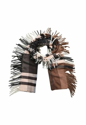Sjal / Tørklæder - chocolate black white check