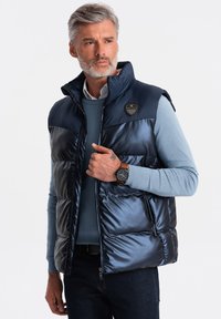 Ombre SLEEVELESS QUILTED - Weste - navy blue