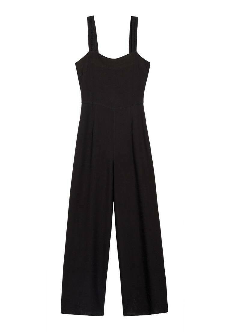 Mango Jumpsuit zwart
