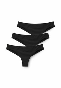 3 PACK BRAZILIAN - String - black
