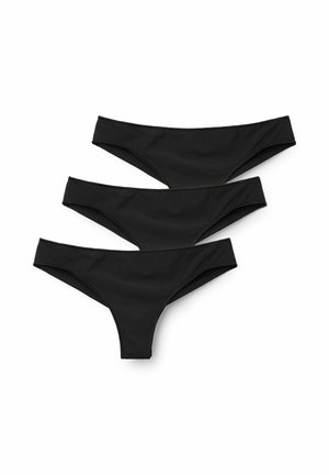 3 PACK BRAZILIAN - Thong - black