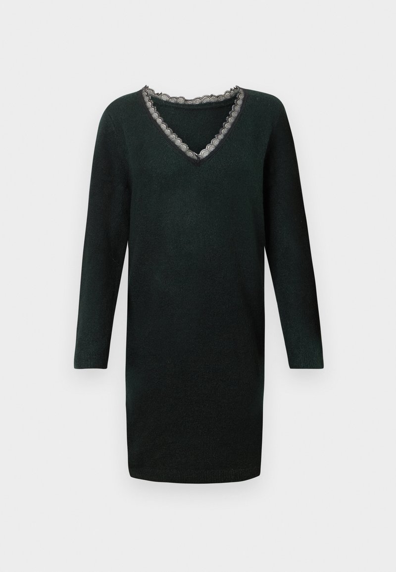 Only Gebreide jurk olijfgroen Only Gebreide jurk olijfgroen