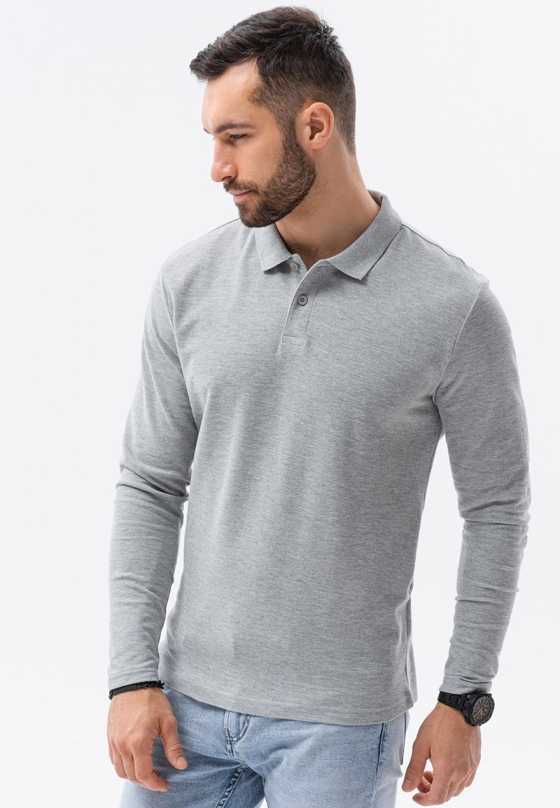Ombre Poloshirts - grey