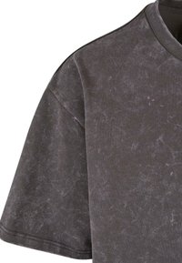 Karl Kani SMALL SIGNATURE WASHED HEAVY SKULL TEE - T-shirts med print - anthracite
