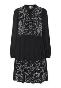 YASCHELLI TUNIC DRESS - Dnevna haljina - black/white