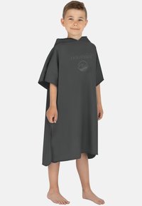 Normani Bademantel - schwarz