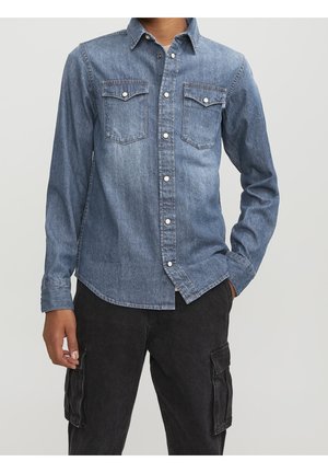 JJEWESTERN SHERIDAN SHIRT - Košile - medium blue denim