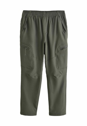 SLIM FIT - TECH STRETCH UTILITY - Kelnės - khaki green