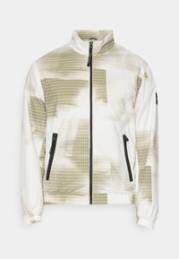 DIFFUSED GRID BLOUSON - Tunn jacka - icicle/delta green