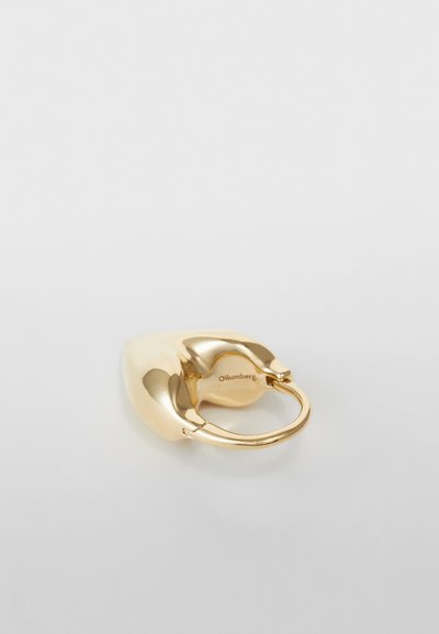 Otiumberg ROSCIDA HEART HOOPS - Ohrringe - gold-coloured