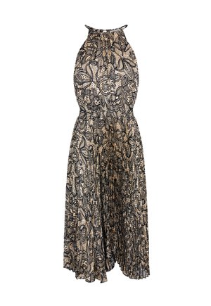 Morgan, MORGAN MORGAN SLEEVELESS PLEATED DRESS - Jurk - multicolore