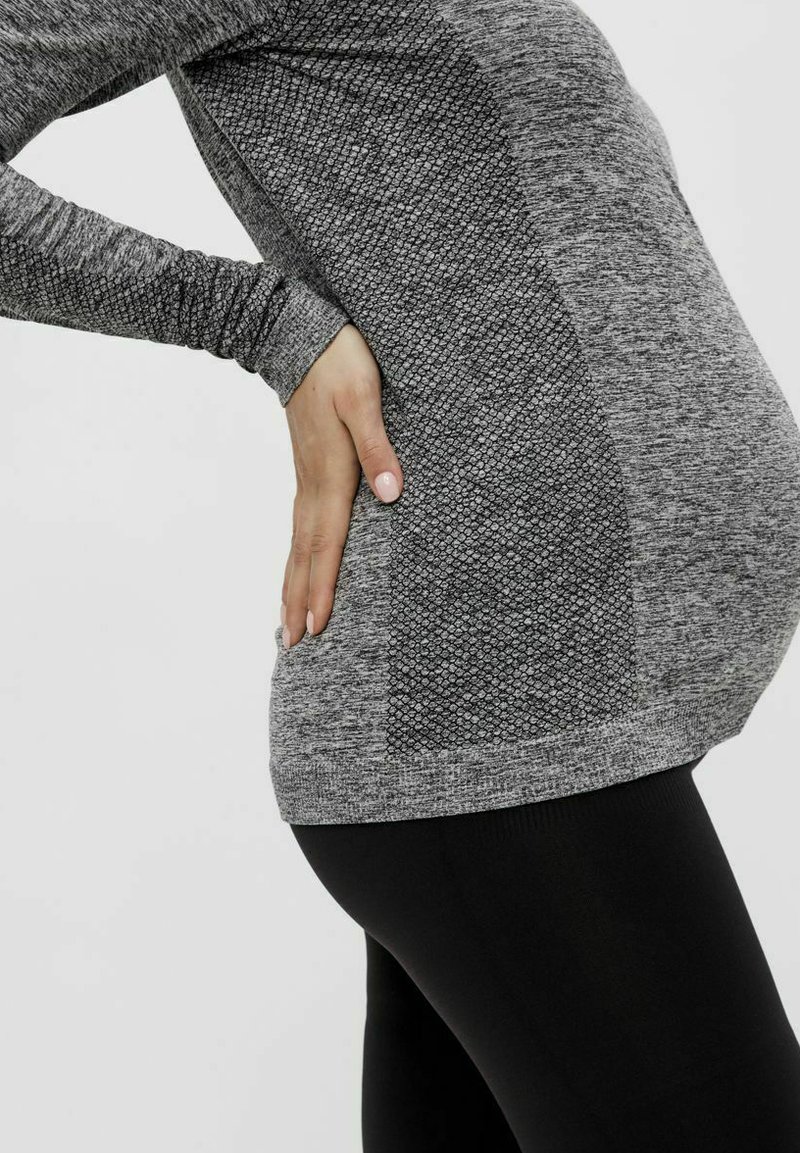 Damen Leichte Jacken | MAMALICIOUS MLPOSH Trainingsjacke medium grey melange/dunkelgrau - PX64917 Damen Leichte Jacken | MAMALICIOUS MLPOSH Trainingsjacke medium grey melange/dunkelgrau - PX64917