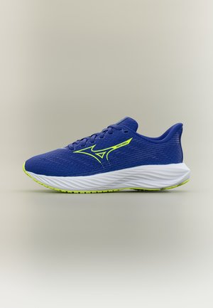 Mizuno ENERZY RIDER JR UNISEX - Silniční běžecké boty - surf the web/lightning yellow