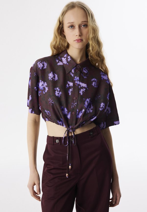 PATTERNED - Hemdbluse - old rose