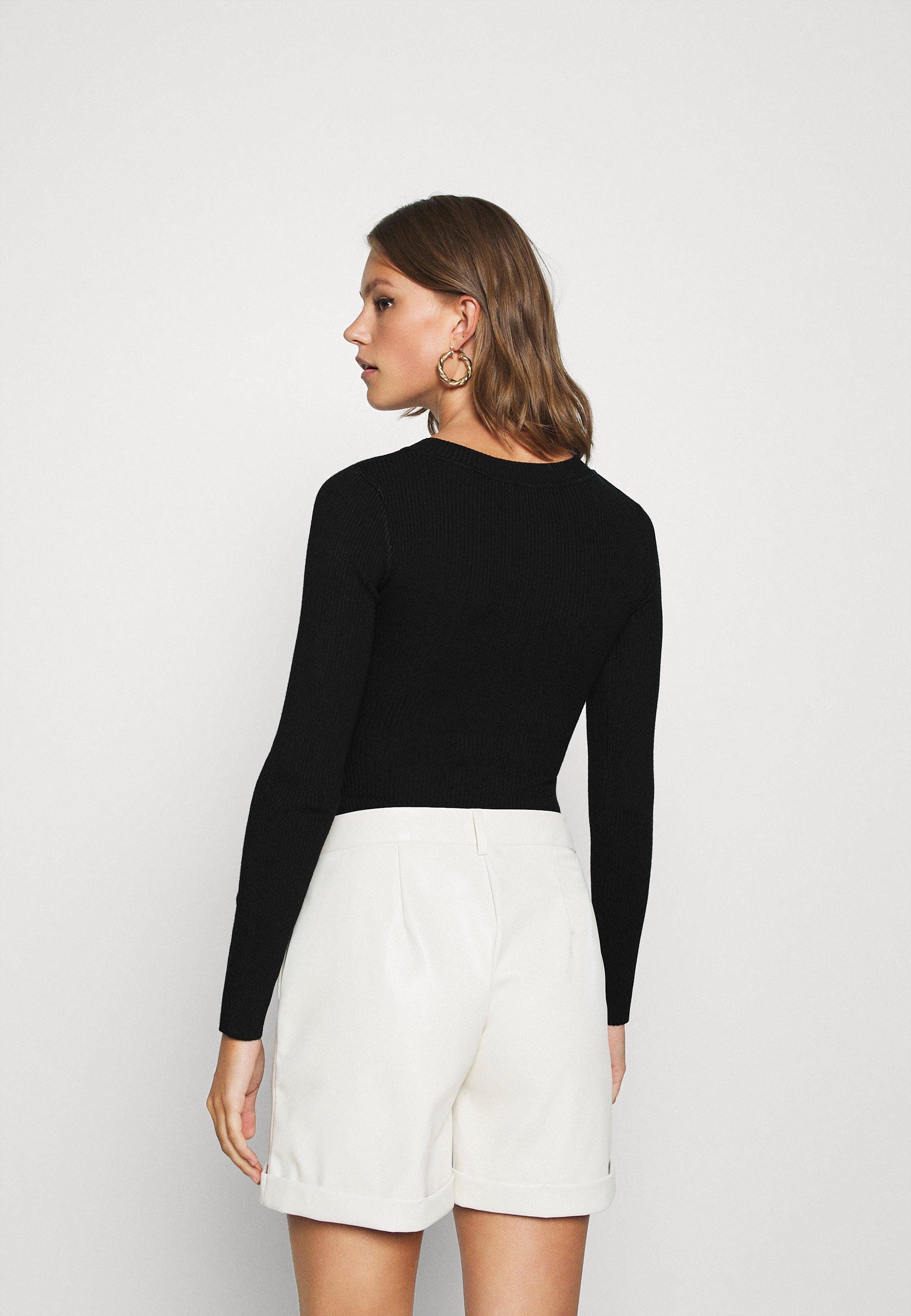 Women SKINNY V NECK - Long sleeved top Women SKINNY V NECK - Long sleeved top