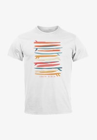 Ausgewählt, weiss rot