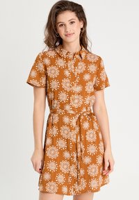 Cache Cache - Shirt dress - camel Thumbnail Image 1