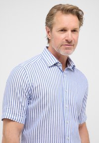 Eterna LINEN SHIRT - MODERN FIT - Overhemd - dunkelblau