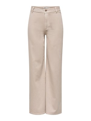 JDY, HOSE MIT WEITEM BEINSCHNITT JDYIRIS NORMAL GESCHNITTEN HOSE MIT WEITEM BEINSCHNITT - Flared jeans - chateau gray