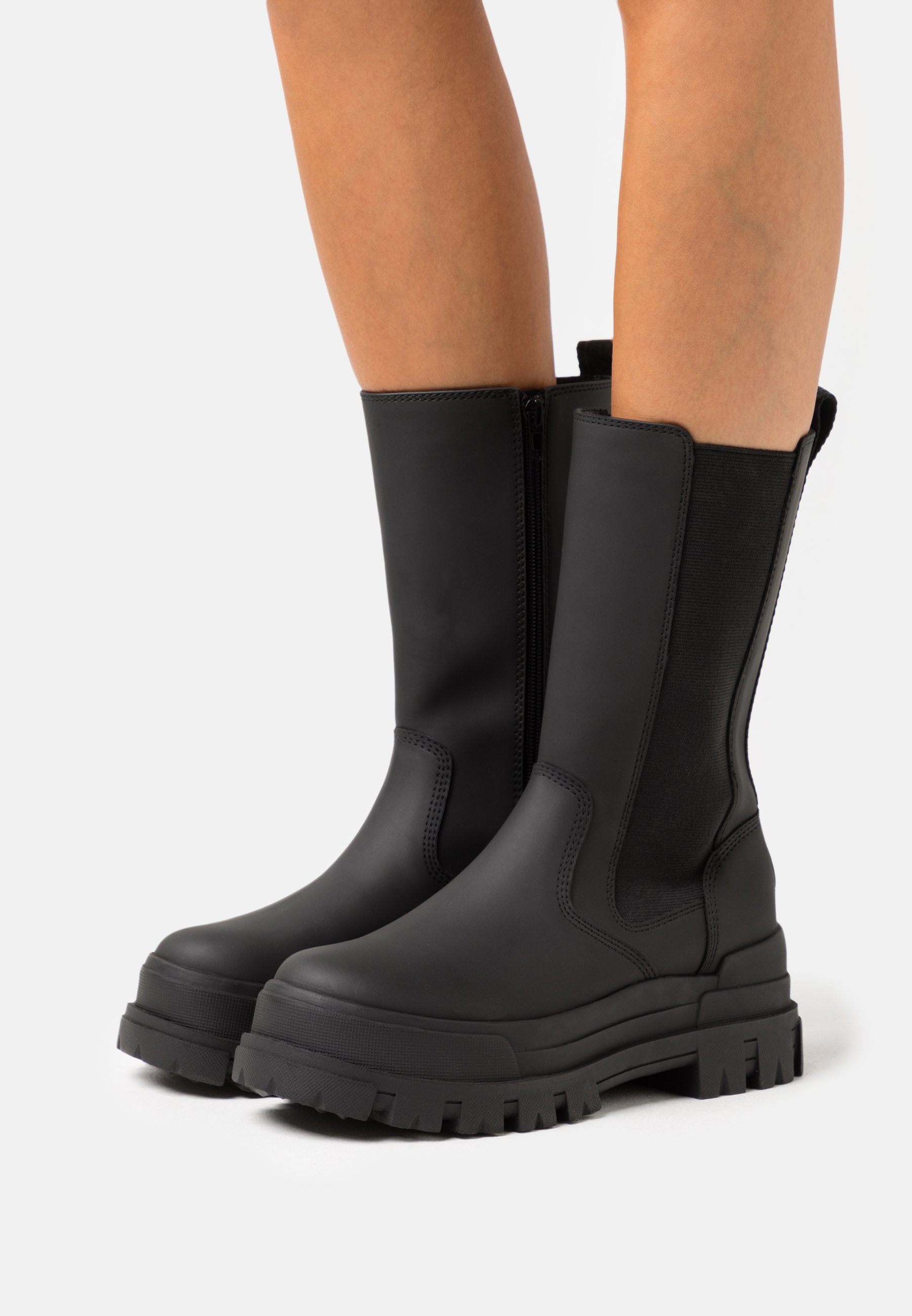 Buffalo Aspen CLS Boots - Synthetik Schnürstiefel In Medium-Weite