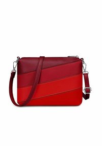 VUCH COALIE STRIPED - Taška s příčným popruhem - red