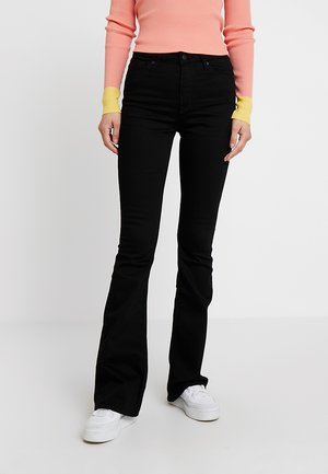 MARIE - Jean bootcut - stay black