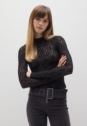 LONG SLEEVE - Camiseta de manga larga - gunmetal