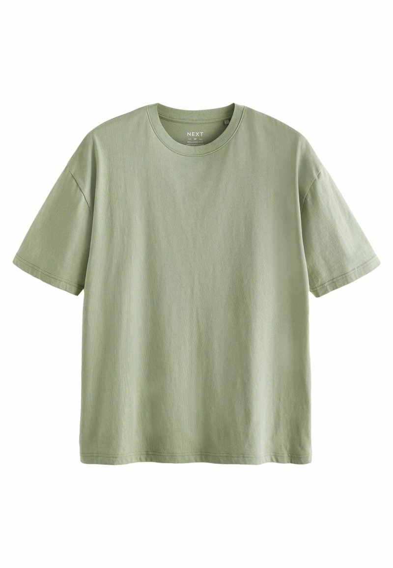Next ESSENTIAL CREW NECK - Basic póló - green sage