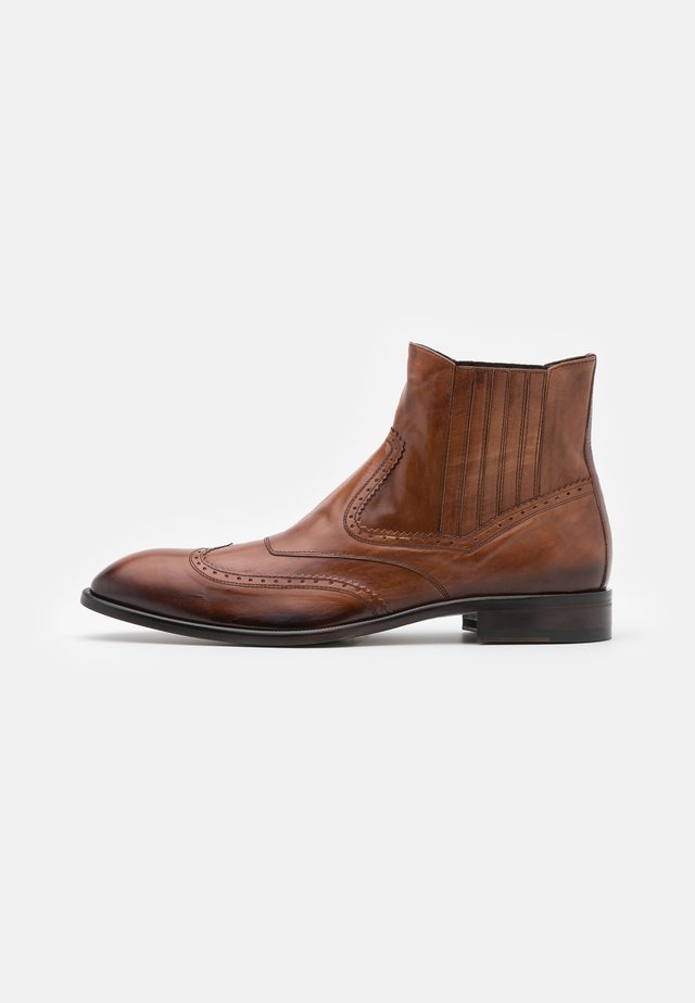 Bottines - cognac