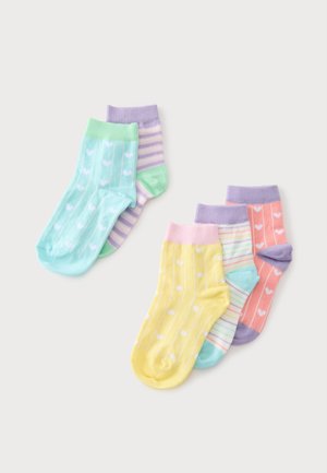 Friboo, 5 PACK - Sukat - lilac/yellow/blue