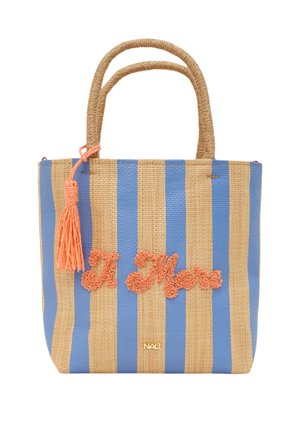 STRIPED  - Handtasche - light blue stripes