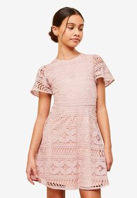 Lipsy FLUTTER SLEEVE REGULAR FIT - Kokteiļkleita/ballīšu kleita - pink