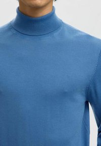 Selected Homme ROLLKRAGEN - Pullover - true navy
