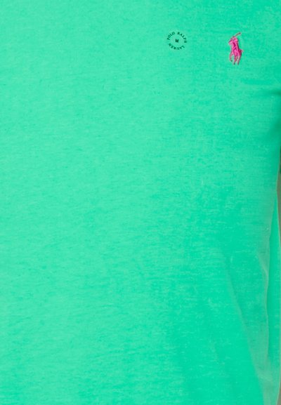 Polo Ralph Lauren CUSTOM SLIM FIT JERSEY CREWNECK T-SHIRT - T-shirt básica - cabo green