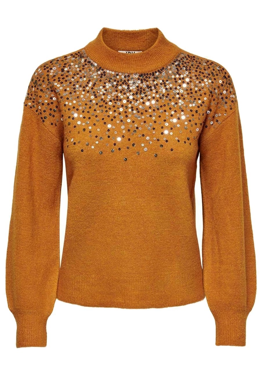 JDY Jumper brown (Pre-owned) Zalando