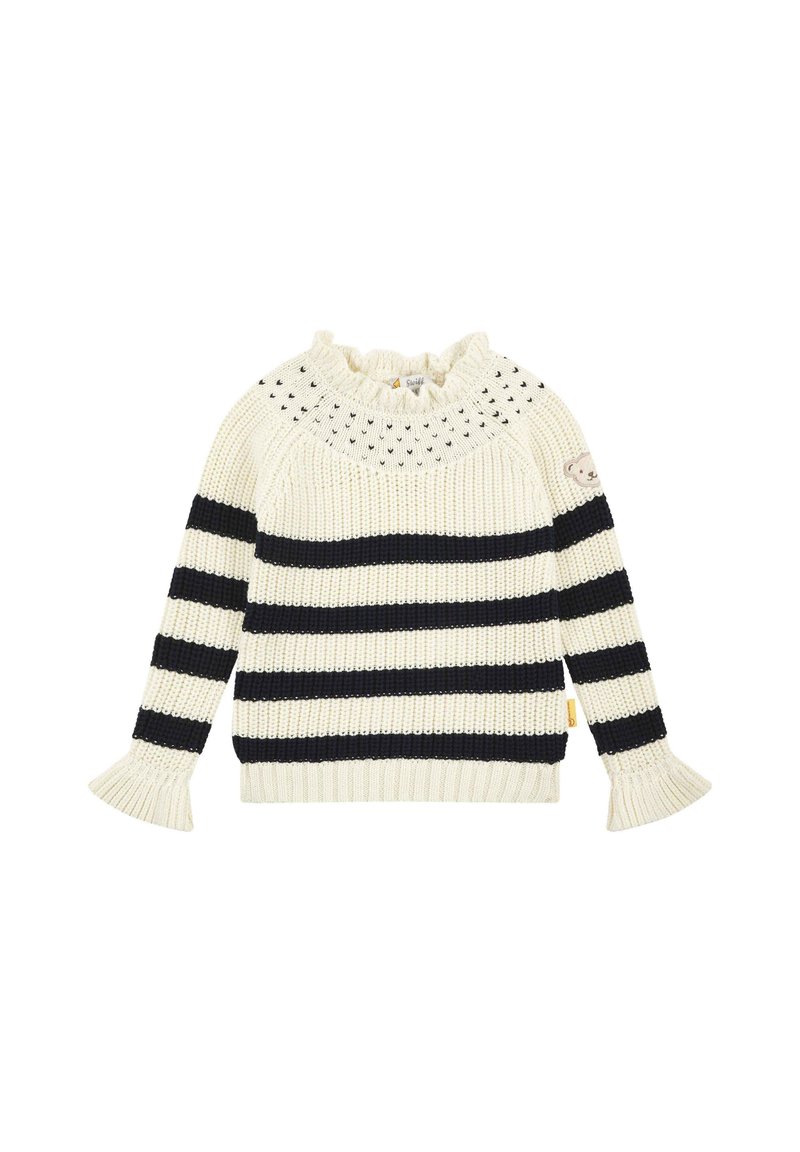 Steiff Striktrøje - beige