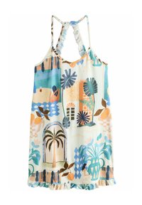 Next SLIP 2 PACK - REGULAR FIT - Noční košile - blue orange palms