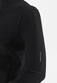 icebreaker MERINO QUANTUM III ZIP - Zip-up sweatshirt - BLACK