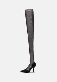 BOOTS - Kozačky nad kolena - nero