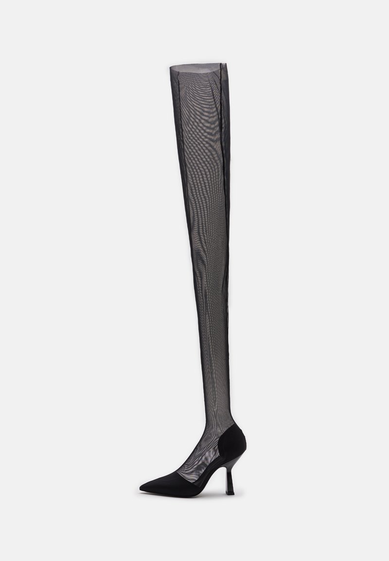 Patrizia Pepe BOOTS - Kozačky nad kolena - nero